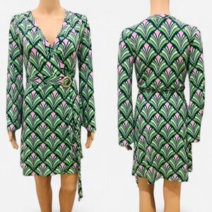 Macbeth Collection by Margaret Josephs wrap Dress XS
